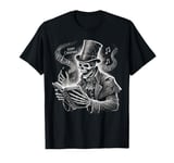 Carols Black Dark Goth Skeleton Christmas Women Men T-Shirt