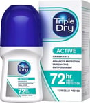 Triple Dry 72hr Advanced Protect HEAVY Deodorant Anti-Perspirant Roll All Types