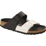 Birkenstock Arizona Split Birko-Flor - Sandales Black / White 39 - Normal