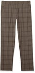 JACK & JONES Men's Jpstkane Jjjerry Chino Nor Cbo Trousers, Beige/Checks: Beige Check, 33 W/34 L