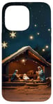 iPhone 14 Pro Max Christmas Nativity Mary, Joseph, and Baby Jesus Case