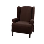 MAYTEX Mills Pixel Housse de Chaise Ultra Douce et Extensible pour accoudoir arrière de Meubles Marron Chocolat