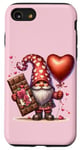 iPhone SE (2020) / 7 / 8 Pink Valentines Day Gnome Accessories Valentines Chocolate Case