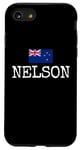 Coque pour iPhone SE (2020) / 7 / 8 Nelson New Zealand Souvenir Aotearoa Femmes Hommes Voyage NZ