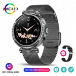 Fashion Women Smart Watch, Heart Rate Custom Dial Watch Make Voice Call, GIFT