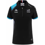 T-shirt Kappa  Polo Acrew BWT Alpine F1 Team 2023  Noir