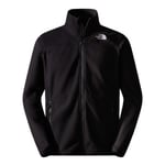 The North Face The North Face M 100 Glacier Full Zip - Eu - Tnf Black-npf - Herr - XL- Naturkompaniet