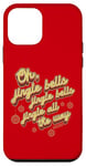 Coque pour iPhone 12 mini Paroles de Noël Jingle Bells Jingle All The Way Peggy Lee