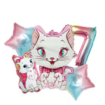 Marie Cat Pet Pink Foil Ballon DIY Festivel Toy Gifts Party Supplies 18In Star A