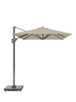 Pacific Voyager T1 Free-Arm Tilt Rectangular Parasol & Base with Cover, 3 x 2m