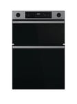 Hisense Bid914221Ax 72/38L Built In Double Oven With Enamel Liners - Stainless Steel