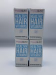 4x Hairburst Healthy Hair Growth Vitamins 60 Capsules