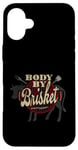 iPhone 16 Plus Body By Brisket Tshirt Body By Brisket Backyard Cookout BBQ Case