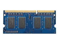 Hp - Ddr3 - Modul - 4 Gb - So Dimm 204-Pin - 1600 Mhz / Pc3-12800 - Ej Buffrad - Icke Ecc - För Probook 5330M, 6360B, 6460B, 6465B, 6560B, 6565B  Elitebook 2560P, 2760P, 8X60p, 8460W