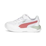 PUMA X-Ray Speed Lite AC PS Basket, Loveable Puma White Minty Burst, 31.5 EU