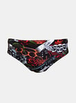 Turbo Swimsuit WP Hombre Old Tatoo Maillot de Bain Homme, Rouge, M