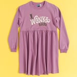 Official Wonka Chocolate Bar Violet Sweater Smock Dress : S,M,L,XL,XXL,3XL