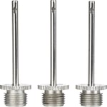 Select Nål 6mm Air Compressor Mini 3-pack - Silver, storlek One Size