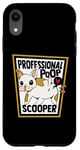 Coque pour iPhone XR Professional Poop Scooper Chien Wauwau Bouledogue français