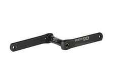 Rotor Alhu Manivelle Unisexe pour Adulte Noir 172,5 mm