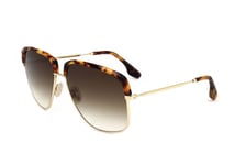 Lunettes de Soleil Victoria Beckham VB201S 716 GOLD/TORTOISE 60/14/ Femme