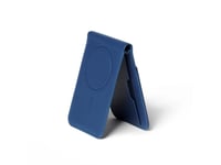 Mujjo Magsafe Leather Wallet Stand - Blue