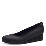 s.Oliver Escarpins compensés pour Femme 5-22300-42, Noir, 39 EU