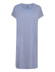 Cukajsa T-Shirt Dress Knälång Klänning Blue Culture