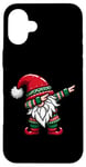 iPhone 16 Plus Dabbing Gnome Santa Hat Dab Pose Funny Christmas Case