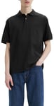 Levi's Men's Authentic Polo Shirt, Caviar, L