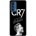 Motorola Edge 20 Pro Genomskinligt Skal CR7 Ronaldo