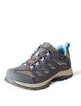 Columbia Femme Crestwood Waterproof Chaussure de randonnée, Kettle Gris foncé, 38.5 EU