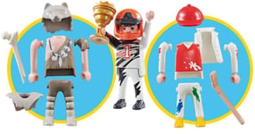 Playmobil Plus 9854 Multiset Figurines 3 Tenues Garçon Jeux de construction Noël