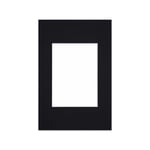 Nielsen - 5 passe-partouts standard noirs pour cadre 40 x 50 cm - Photo 28 x 35 cm