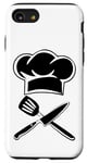 Coque pour iPhone SE (2020) / 7 / 8 Chef Cook Cooking Pirate Kitchen Lover