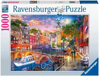 Ravensburger - Puzzle 1000 pièces - Coucher de Soleil sur Amsterdam​ - Adultes et Enfants dès 14 Ans - Puzzle de qualité supérieure - Evasion - 19945