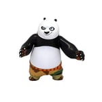 kung Fu Panda 4 - Figurine Po de 14 cm avec Effets sonores activés par l'action et Action de hachage, sculptée et articulée avec précision, Convient aux Enfants de 4 Ans et Plus