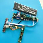 Carte mère pour Signal numérique B150XG02 V4, 30 broches, 1 lampe, Module de résolution 15 "", TV AV VGA, carte contrôleur 1024x768