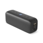 BOGASING G6 Enceinte Bluetooth Puissante, Enceintes sans Fil avec Radiateur Passif étendu, 30W Haut Parleur Portable, Étanche IPX6, 35H, EQ, TF Carte, USB, AUX, Microphone, Speaker Extérieur, Noir