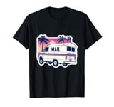 Letter Carrier City Rural Postal Worker Truck Funny Mail Man T-Shirt