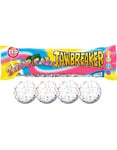 4-pk Zed Jawbreaker med Tropesmak og Kjerne av Tyggegummi 33 g