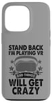 iPhone 13 Pro Funny Virtual Reality Lover VR Headset Gaming Gamer Gift Case