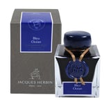 Herbin Ink 1670 Serie - 50Ml Bleu Ocèan With Gold Glitter