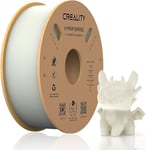 Creality Hyper PLA Filament 1.75 mm, Haute Vitesse PLA 30-600 mm/s Filament d'imprimante 3D, Précision Dimensionnelle +/-0.03 mm, pour la Plupart des Imprimantes 3D, Bobine de 1 KG (2.2 lbs) Blanc