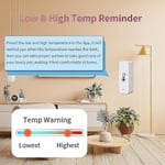 1x Tuya Wifi Temperatur- och fuktighetsgivare inomhus termometer hygrometer