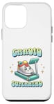 Coque pour iPhone 12 mini Chaussure de course mignonne de super-héros de tapis roulant