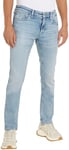 Tommy Jeans Men's Scanton Slim Bh1217 Denim Pants, Denim Light, 28W / 34L