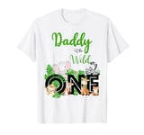 Daddy of The Wild One | Zoo's Happy Birthday Jungle Animal T-Shirt