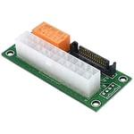 Wivarra Carte d'alimentation Double Adaptateur d'alimentation Multiple Alimentation Add2Psu avec connecteur Sata ATX 24Pin à 4Pin pour Bitcoin Miner