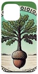 iPhone 13 Pro Max Oak from Acorn Illustration Tree Lovers mighty Oak tree Case